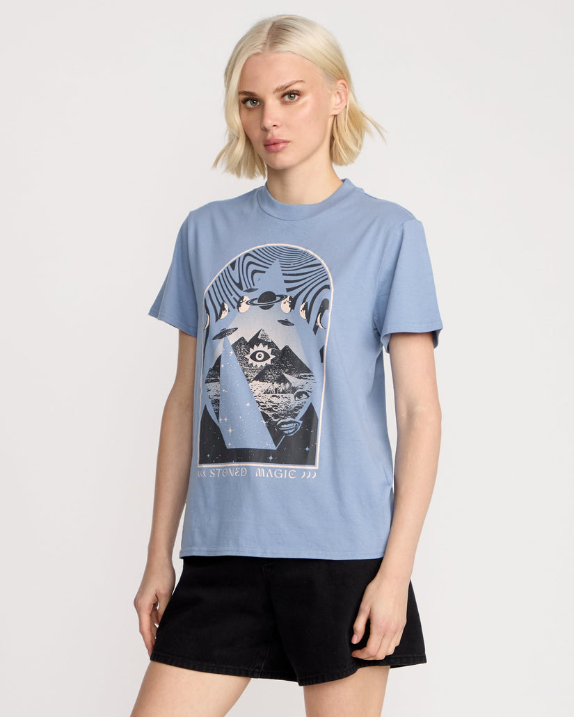 Camiseta Lock It Up - Carolina Blue