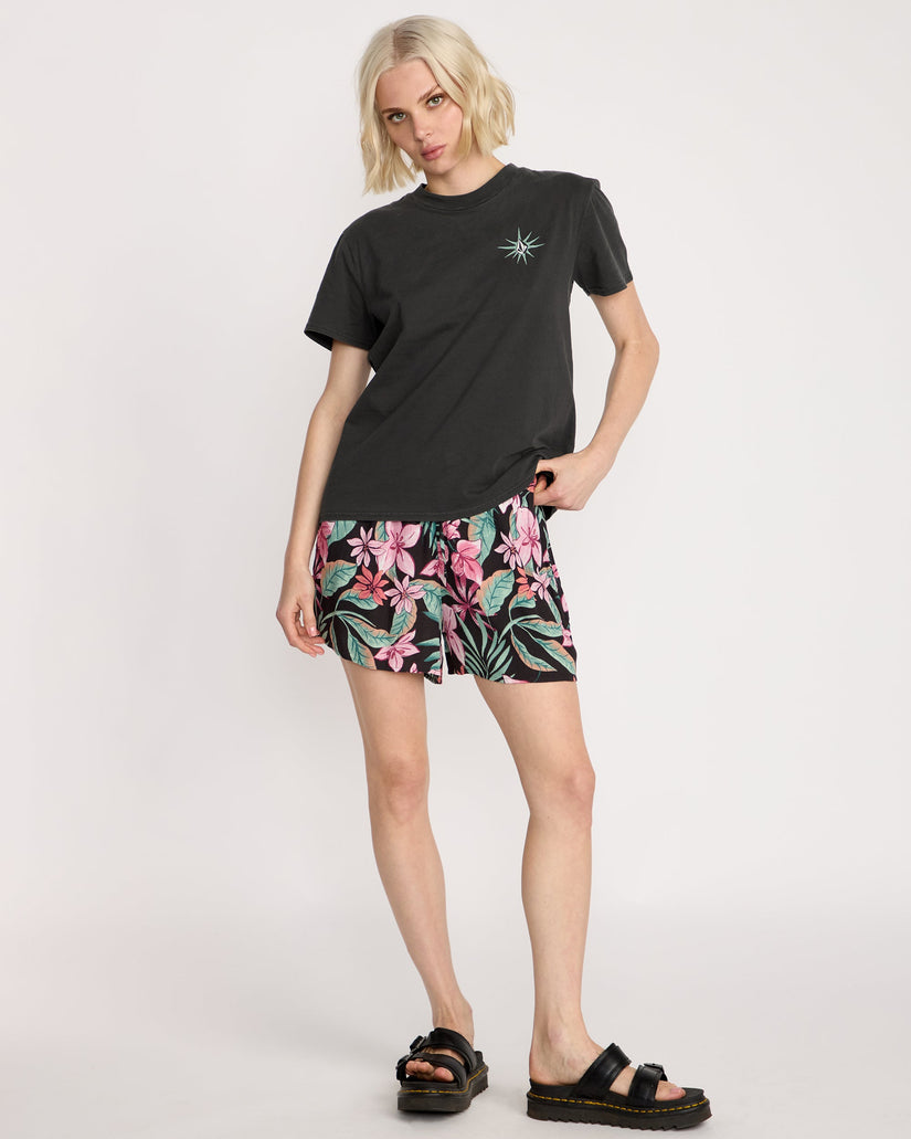 Camiseta Lock It Up - Vintage Black