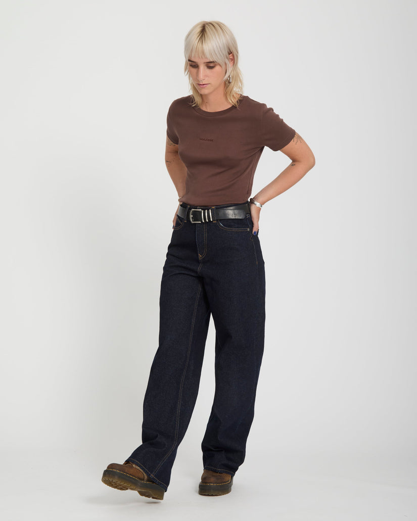 Camiseta Volcom Stone Tight - Tobacco Brown