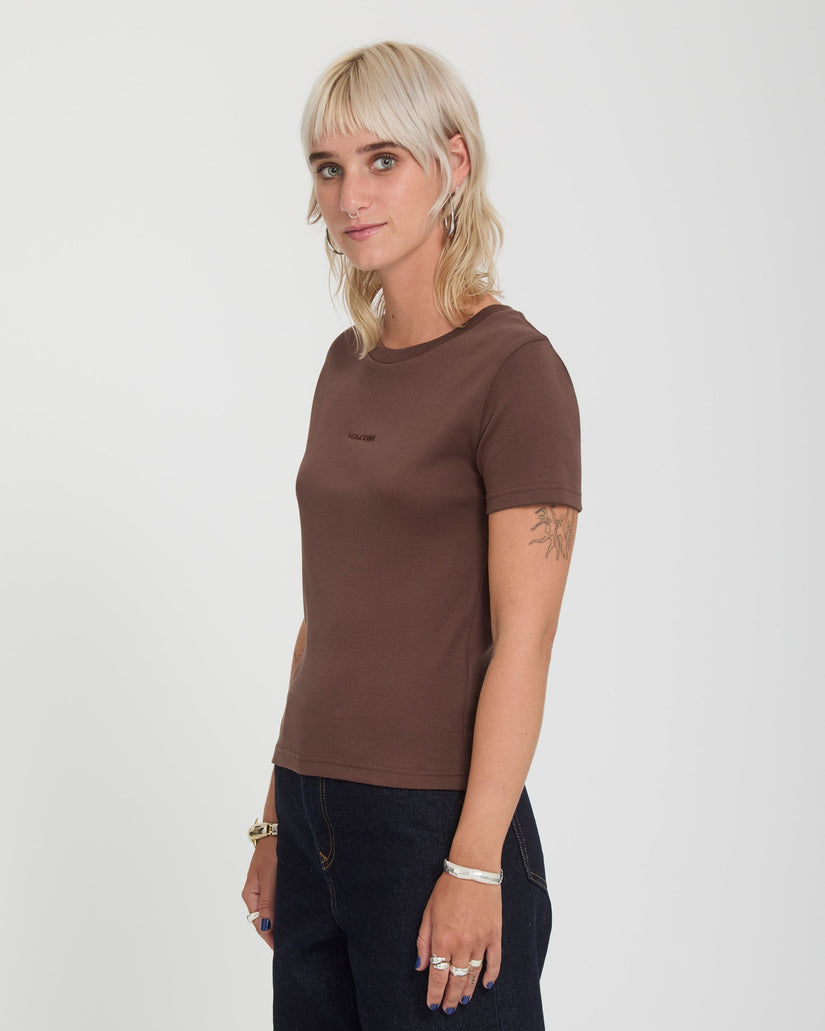 Camiseta Volcom Stone Tight - Tobacco Brown