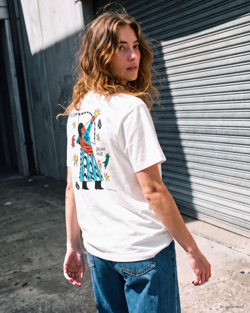 Camiseta Radical Daze Up - Off White