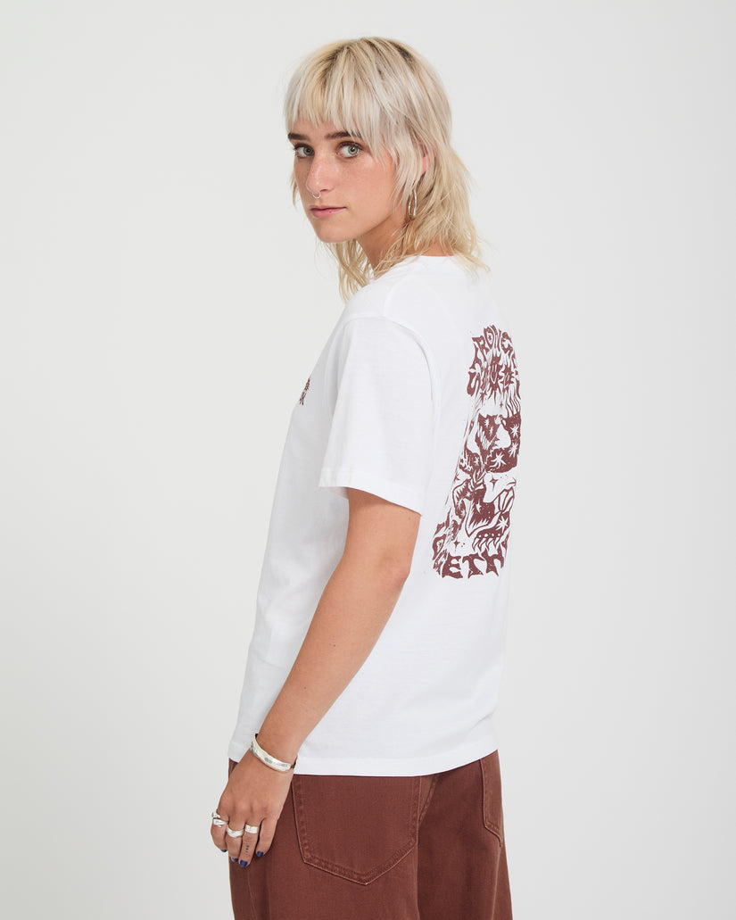 Camiseta Radical Daze Up - White