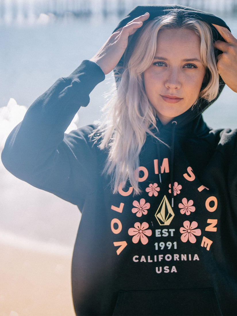 Sudadera con capucha Truly Stoked - Black