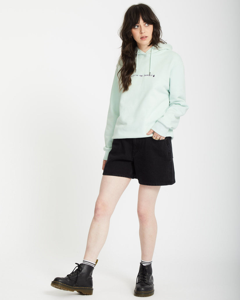 Sudadera con capucha Flowish- CLOUD BLUE