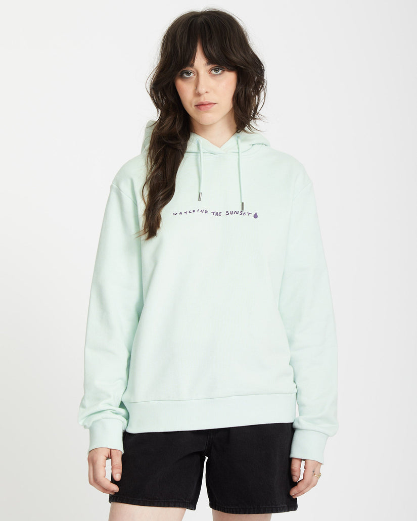 Sudadera con capucha Flowish- CLOUD BLUE