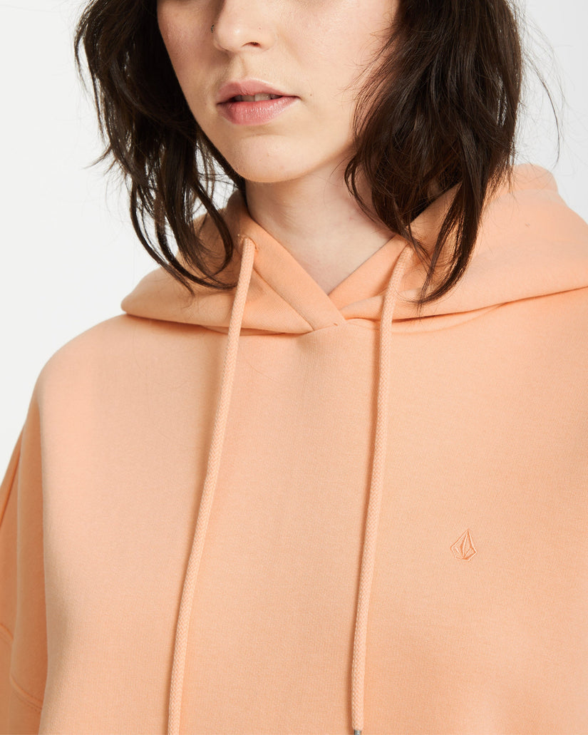Sudadera con capucha Stone Heart Up- PALE PEACH