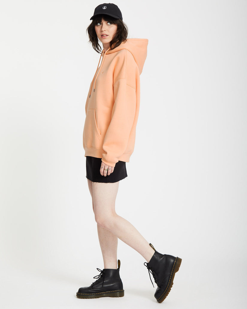 Sudadera con capucha Stone Heart Up- PALE PEACH