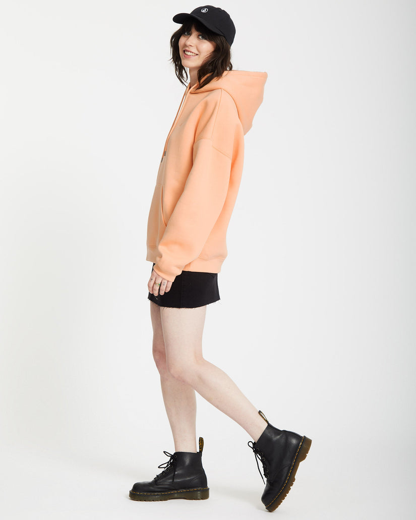 Sudadera con capucha Stone Heart Up- PALE PEACH