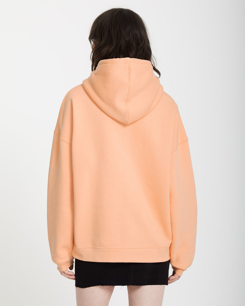 Sudadera con capucha Stone Heart Up- PALE PEACH