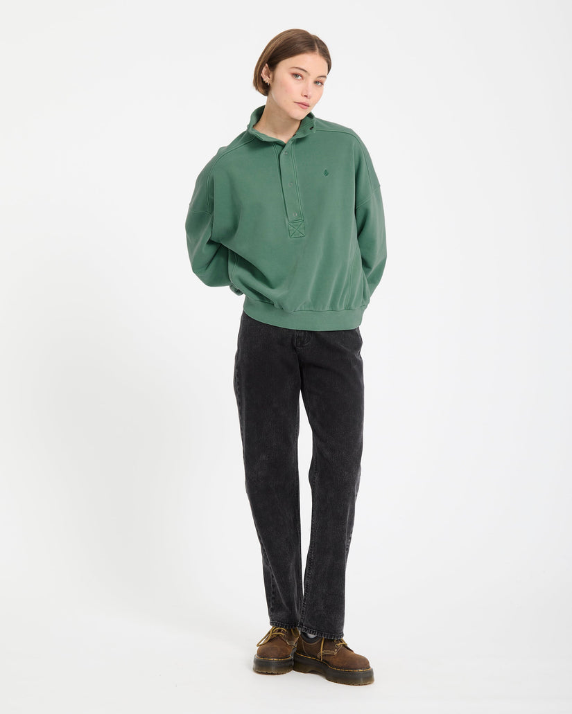 Sudadera Reetrostone Up - Evergreen