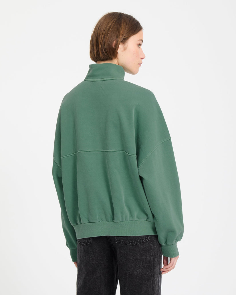 Sudadera Reetrostone Up - Evergreen