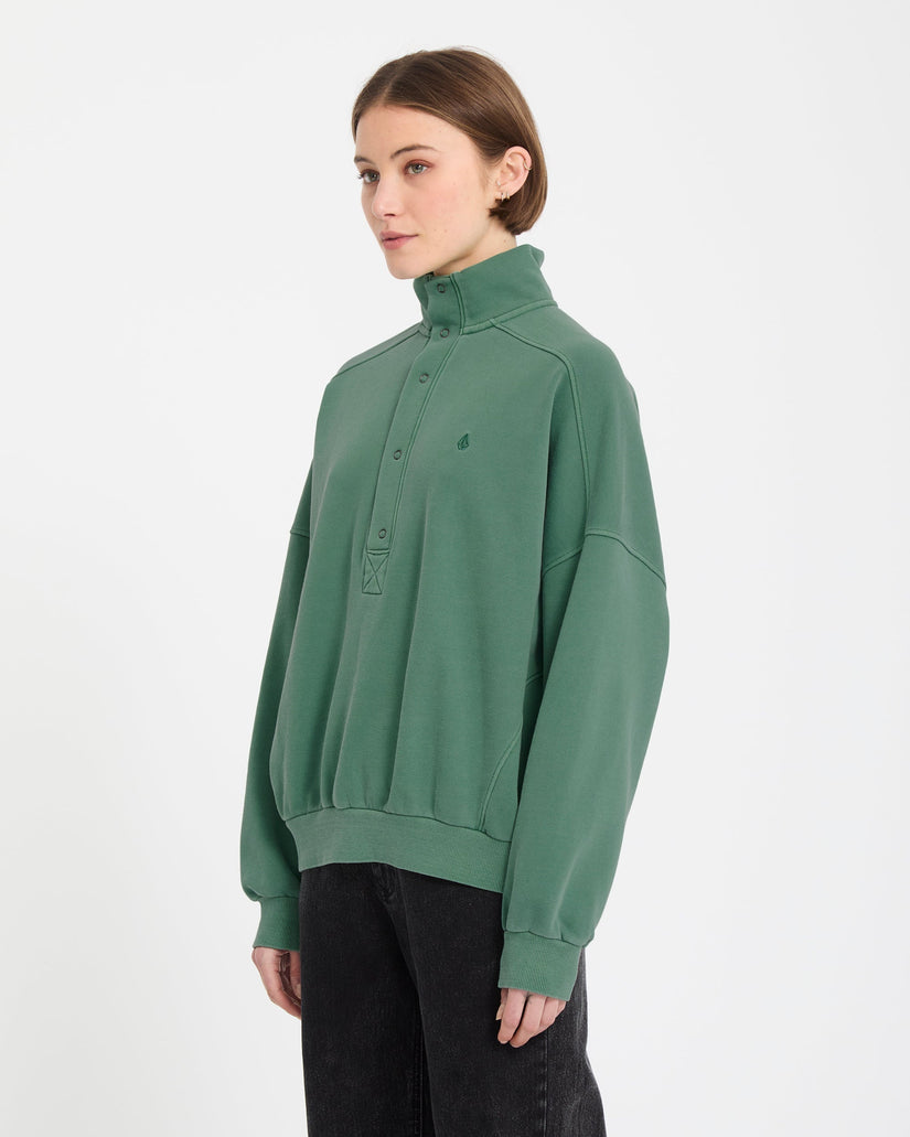 Sudadera Reetrostone Up - Evergreen