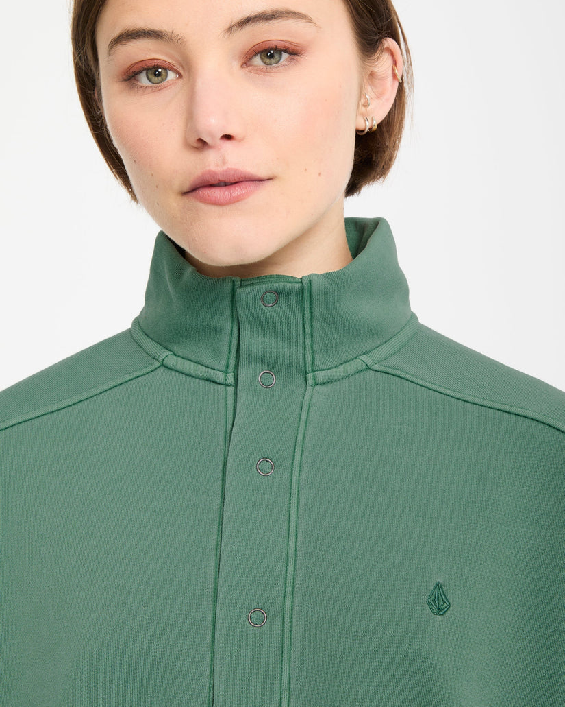 Sudadera Reetrostone Up - Evergreen