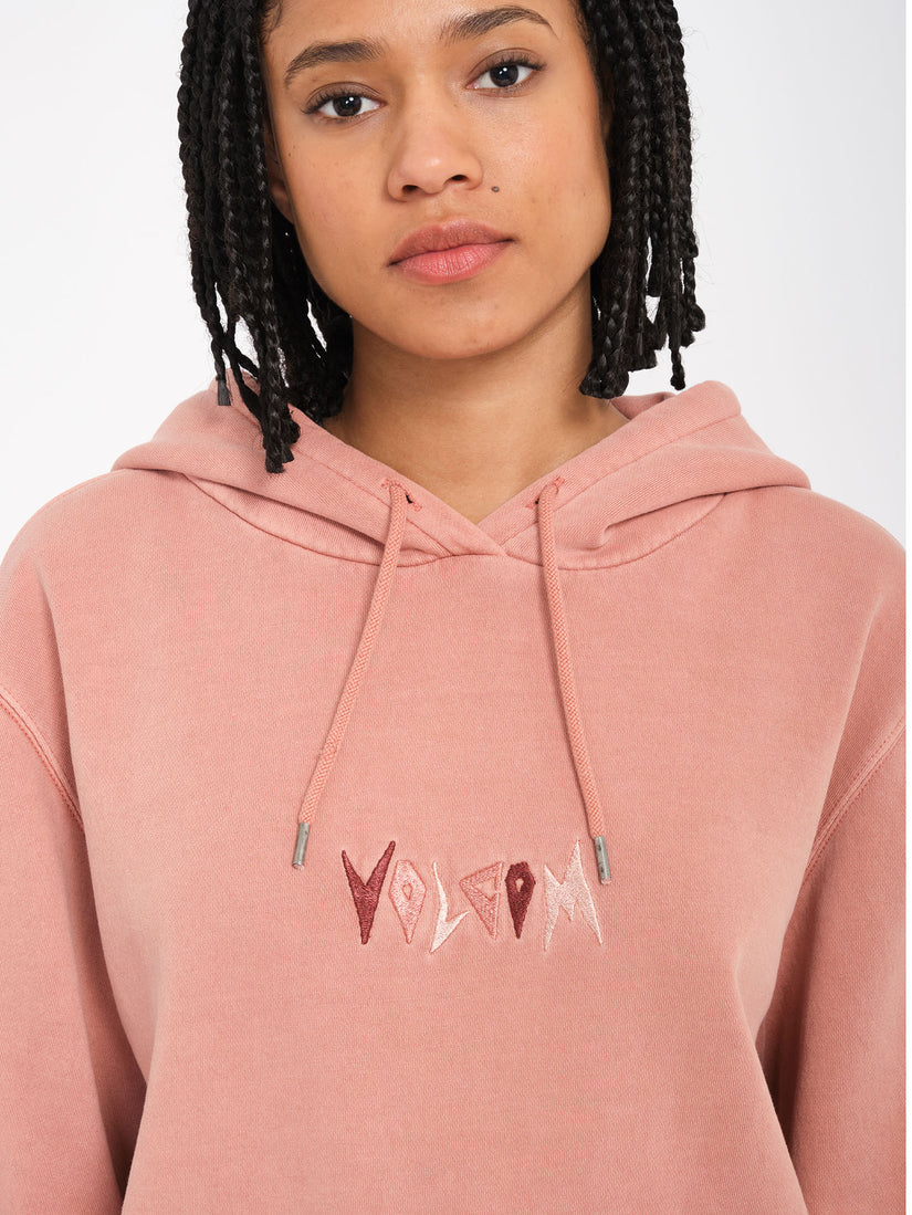 Sudadera con Capucha Spikstone - Mauve Rose