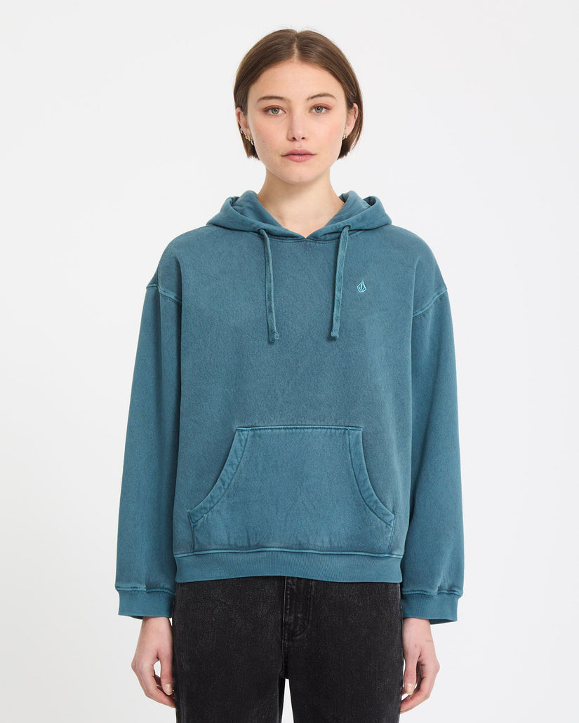 Sudadera Con Capucha Stone Soft - Emerald Green
