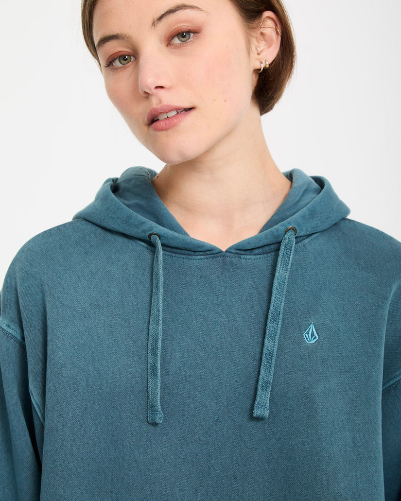 Sudadera Con Capucha Stone Soft - Emerald Green