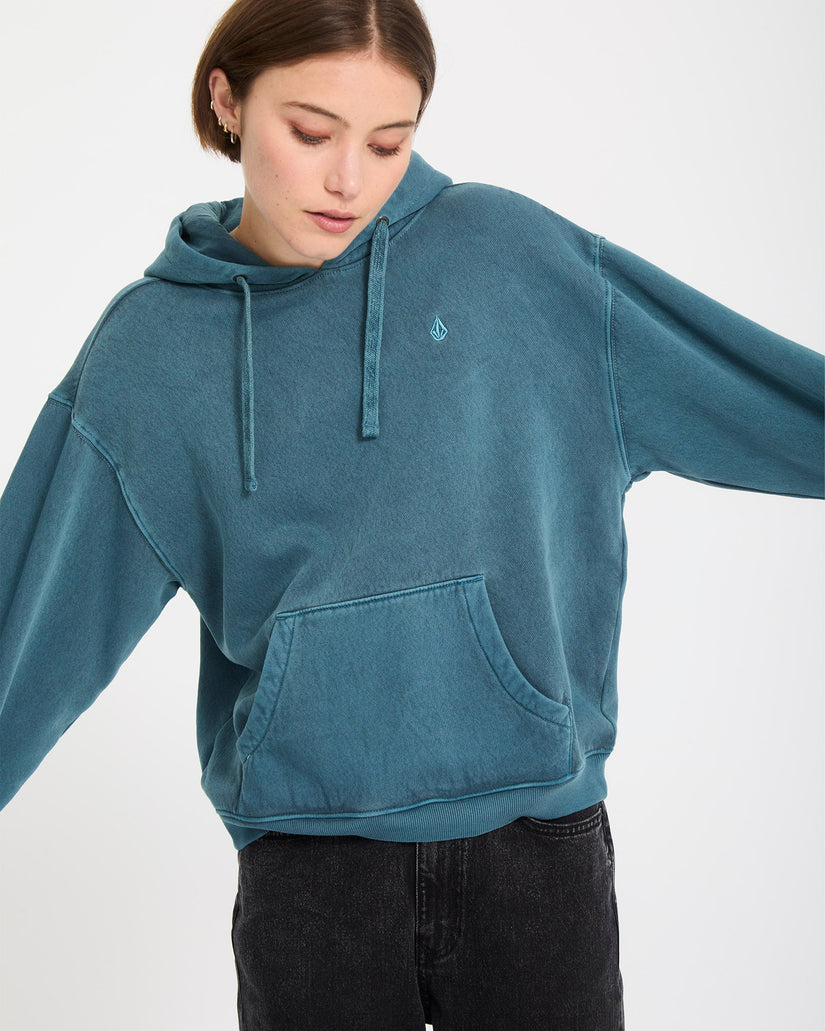 Sudadera Con Capucha Stone Soft - Emerald Green