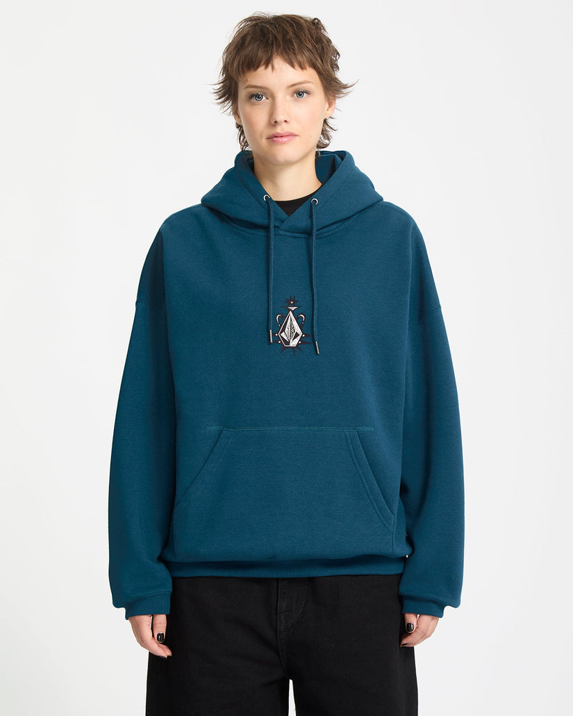 Sudadera Con Capucha Vaderetro - Emerald Green