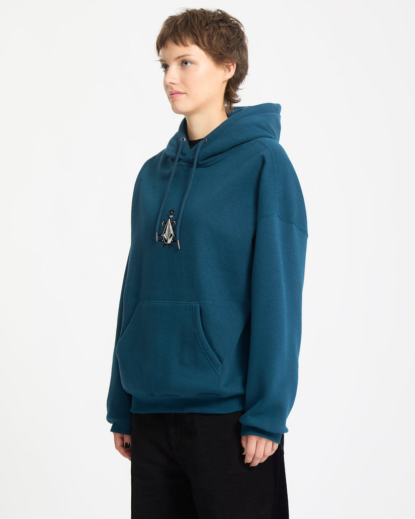 Sudadera Con Capucha Vaderetro - Emerald Green