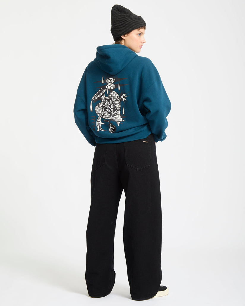 Sudadera Con Capucha Vaderetro - Emerald Green