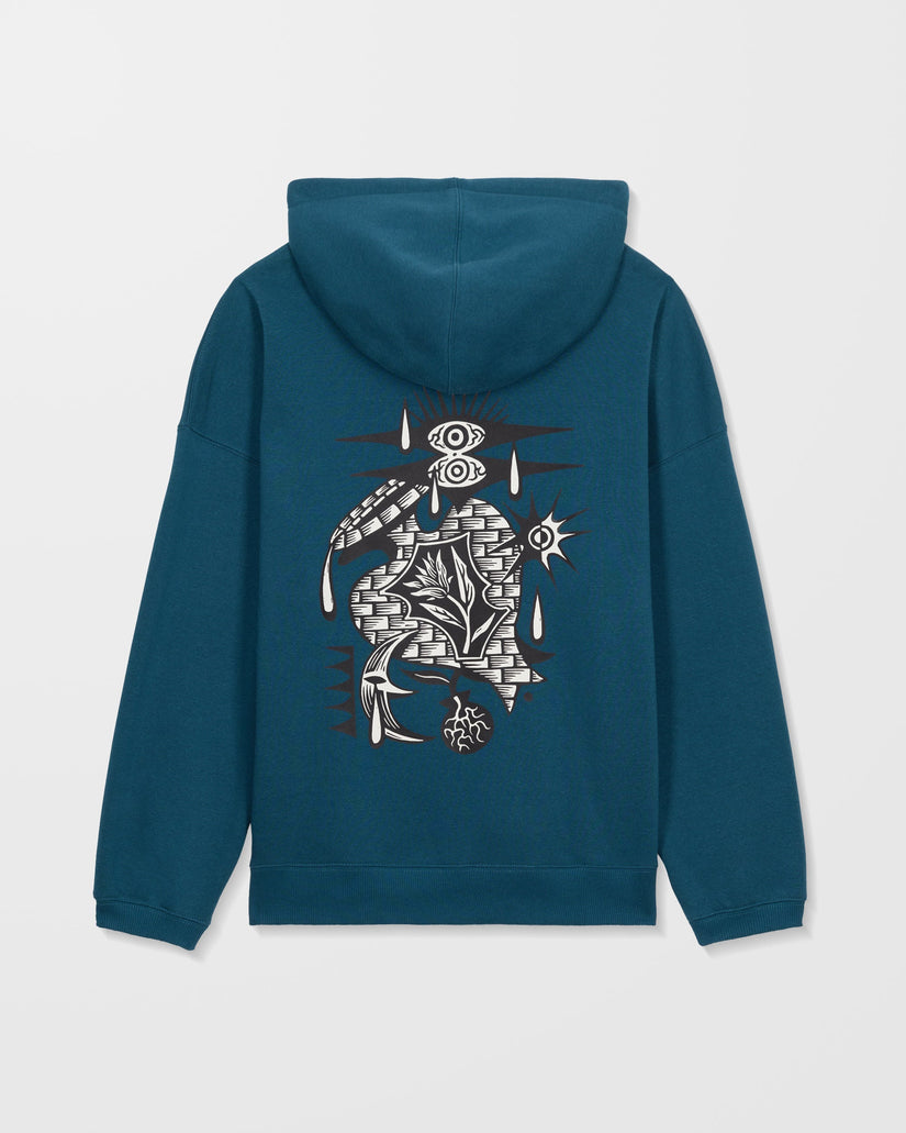 Sudadera Con Capucha Vaderetro - Emerald Green