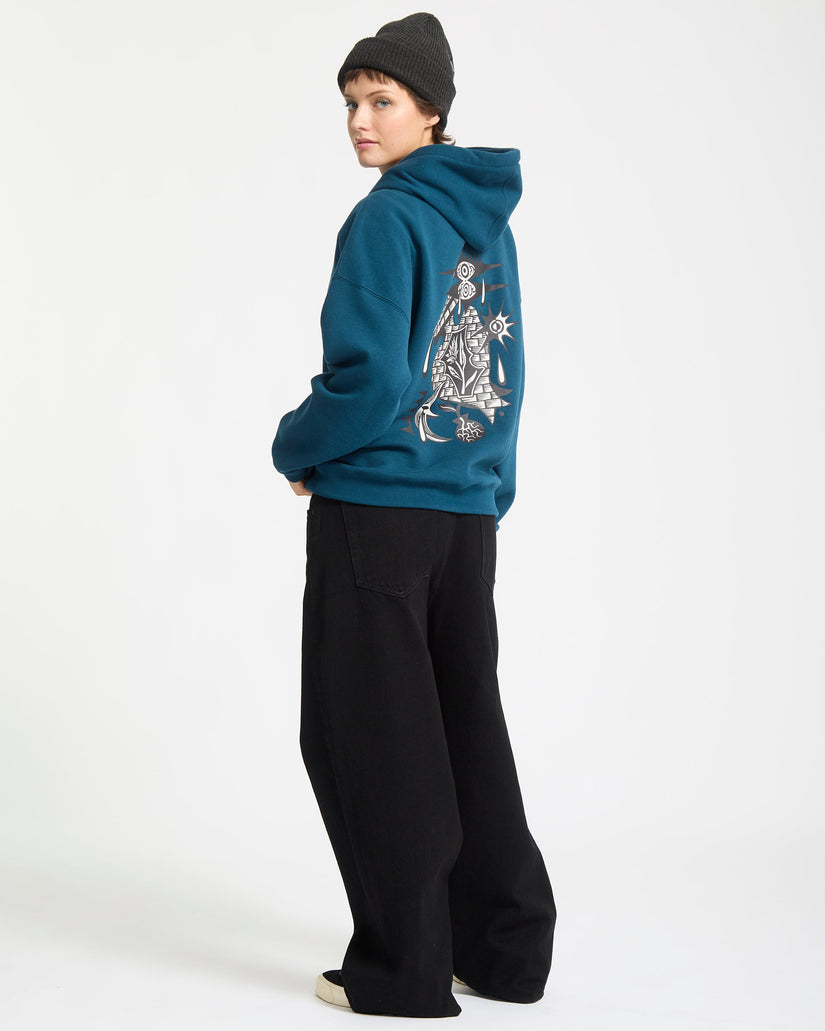 Sudadera Con Capucha Vaderetro - Emerald Green