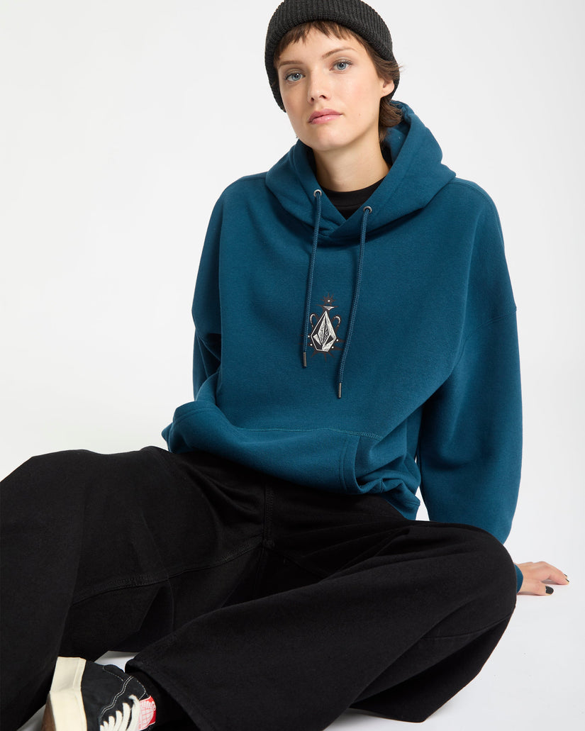 Sudadera Con Capucha Vaderetro - Emerald Green