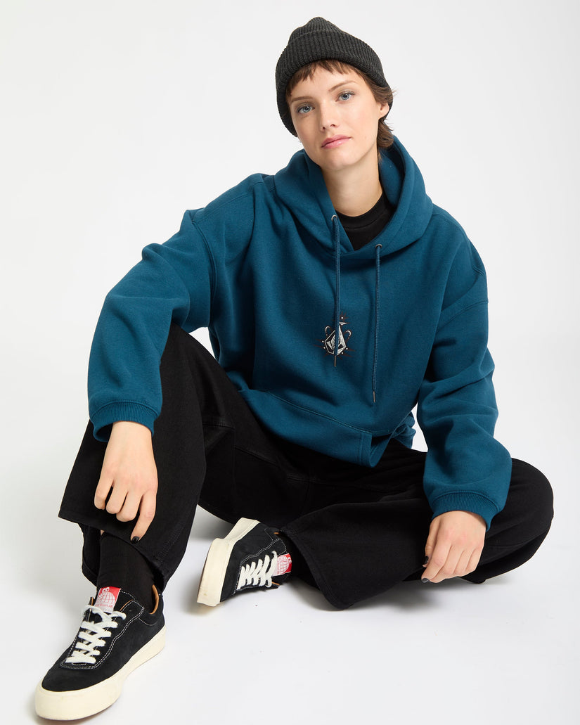 Sudadera Con Capucha Vaderetro - Emerald Green