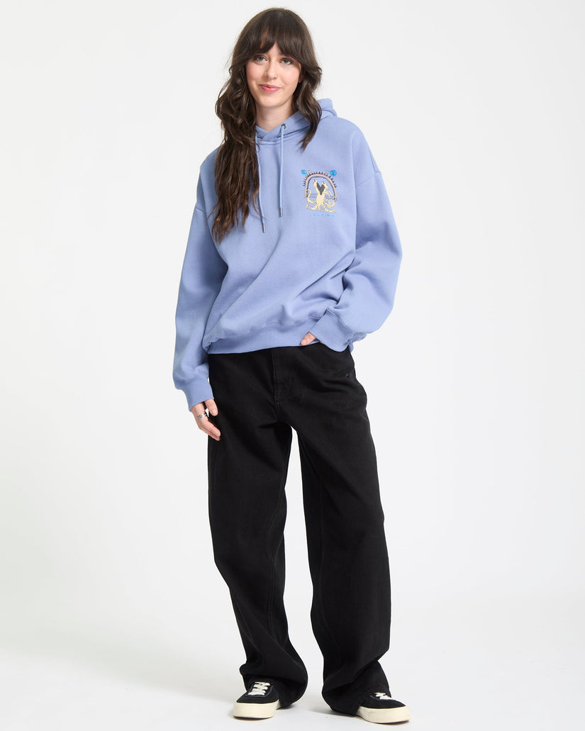 Sudadera Con Capucha Moove On - Carolina Blue