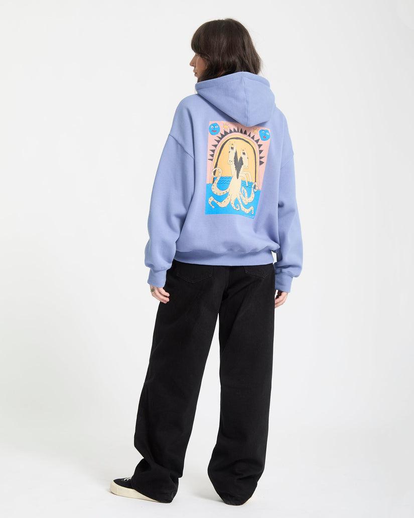 Sudadera Con Capucha Moove On - Carolina Blue