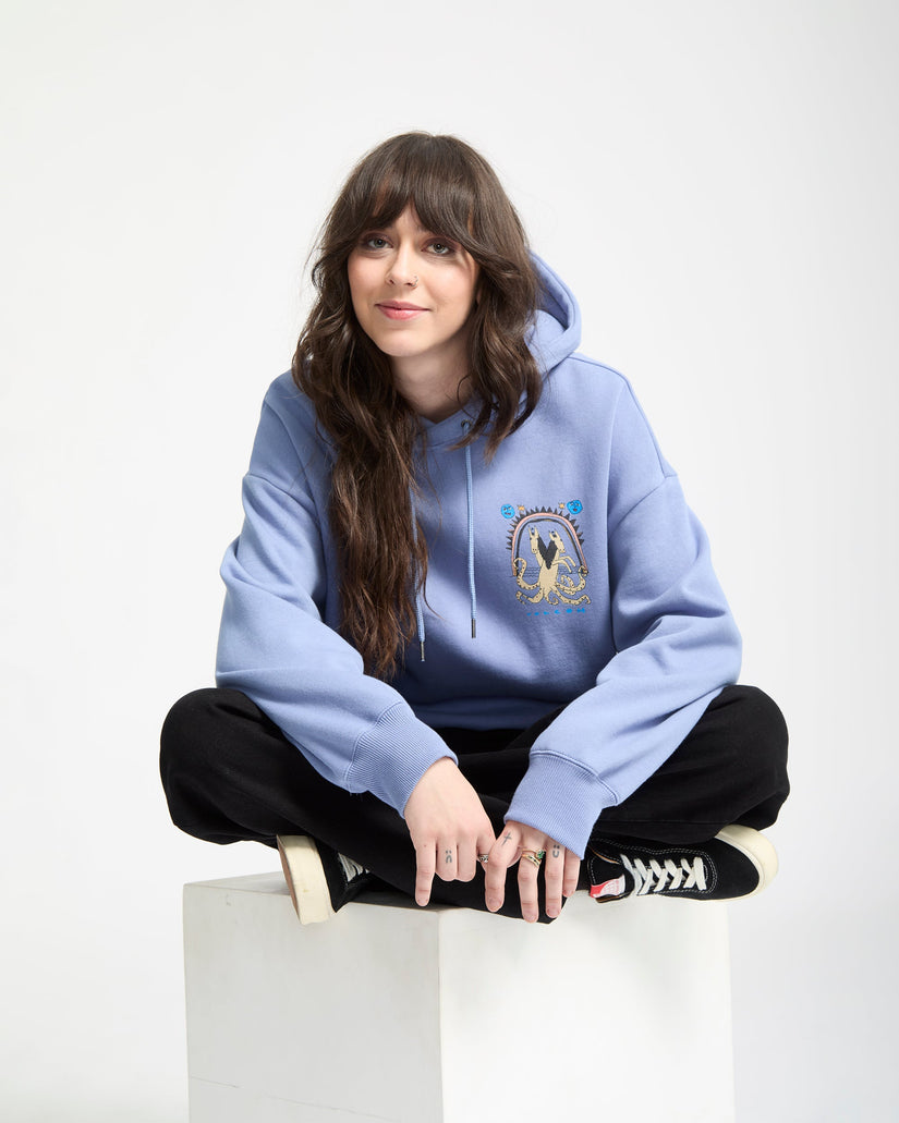 Sudadera Con Capucha Moove On - Carolina Blue