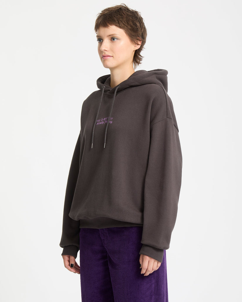 Sudadera Con Capucha Moove On - Vintage Black