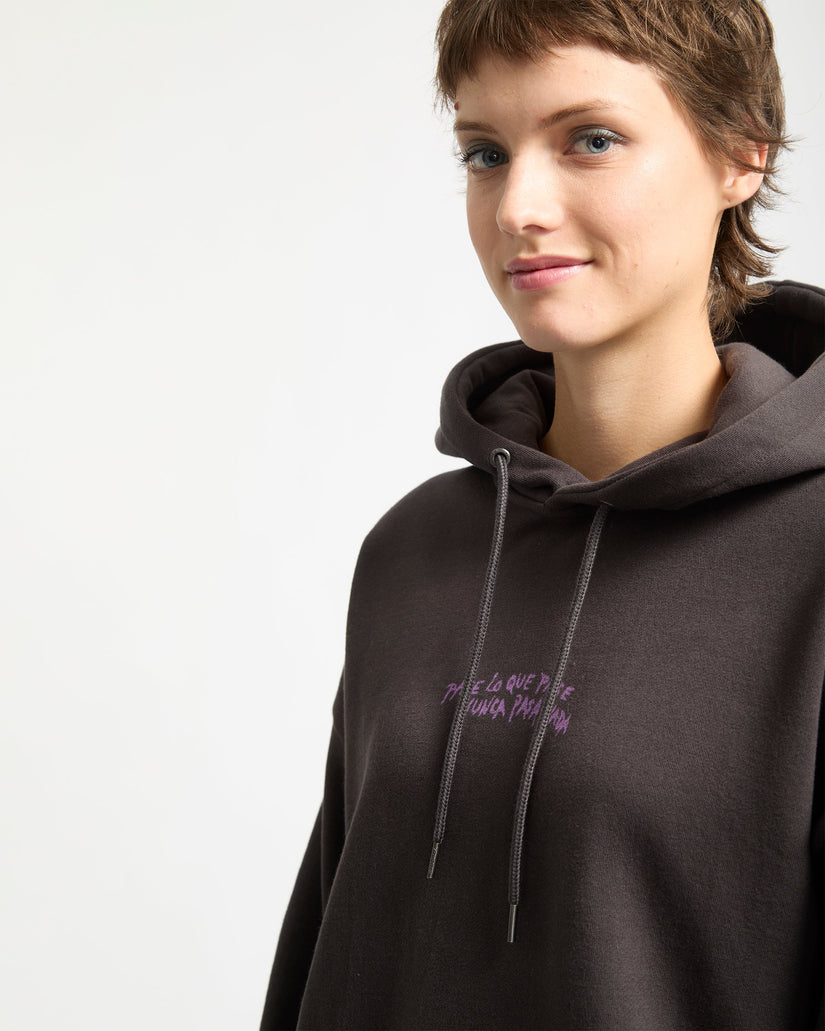 Sudadera Con Capucha Moove On - Vintage Black