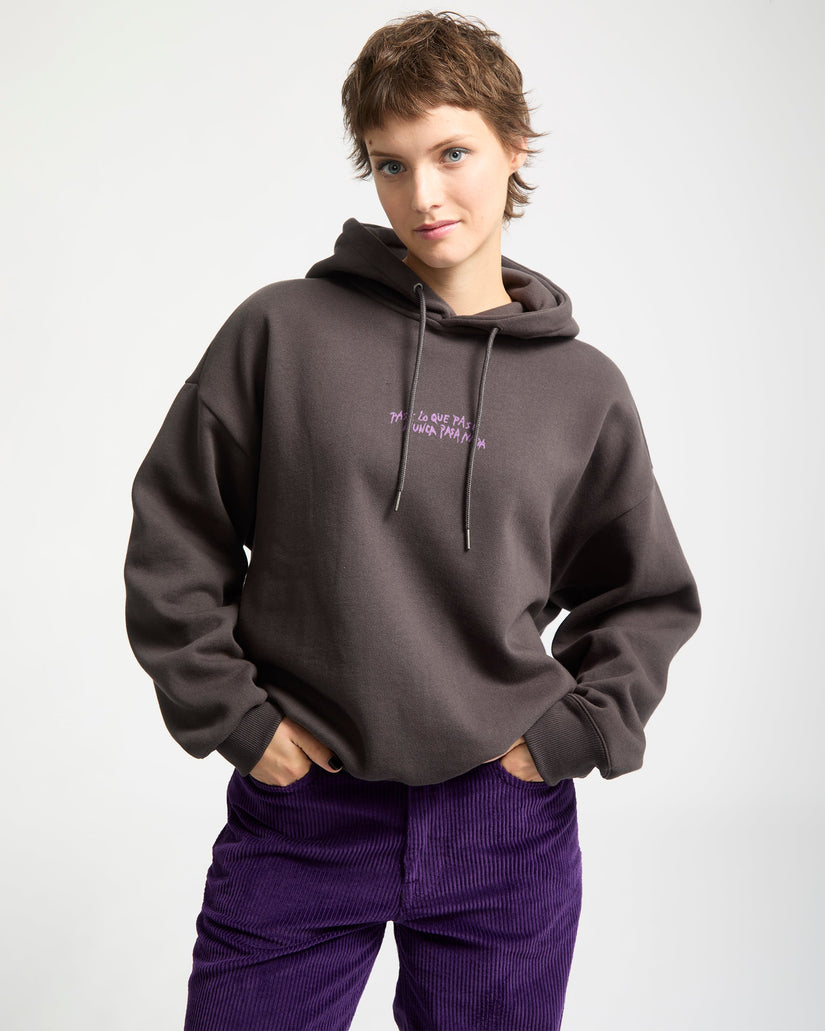 Sudadera Con Capucha Moove On - Vintage Black