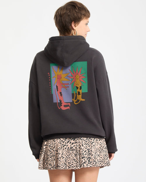 Sudadera Con Capucha Radical Daze - Black
