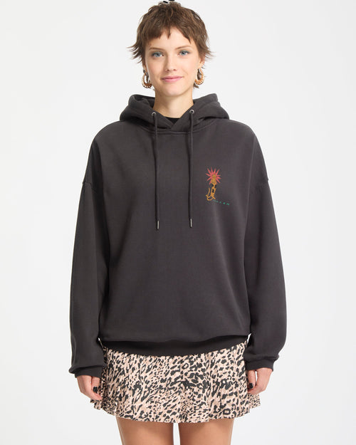 Sudadera Con Capucha Radical Daze - Black