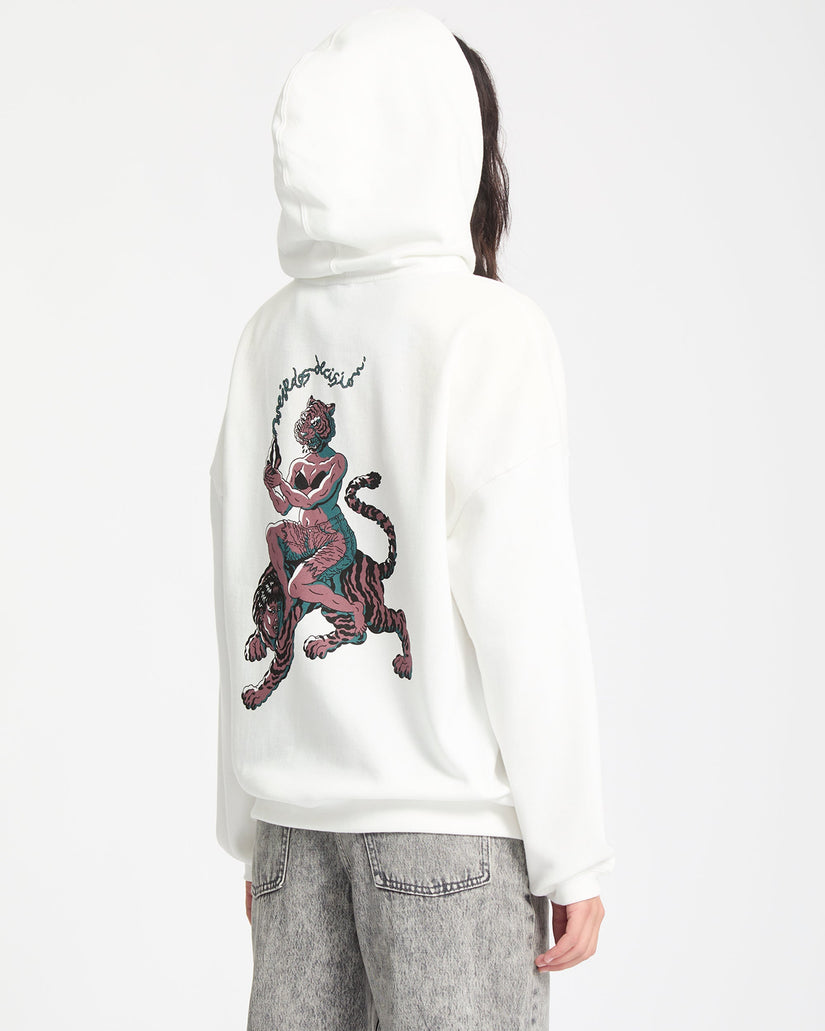 Sudadera Con Capucha Radical Daze - Star White