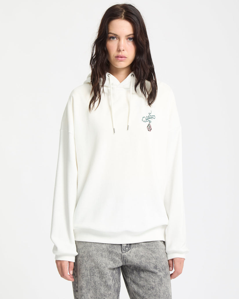 Sudadera Con Capucha Radical Daze - Star White