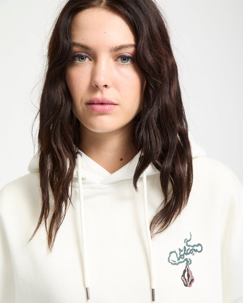 Sudadera Con Capucha Radical Daze - Star White