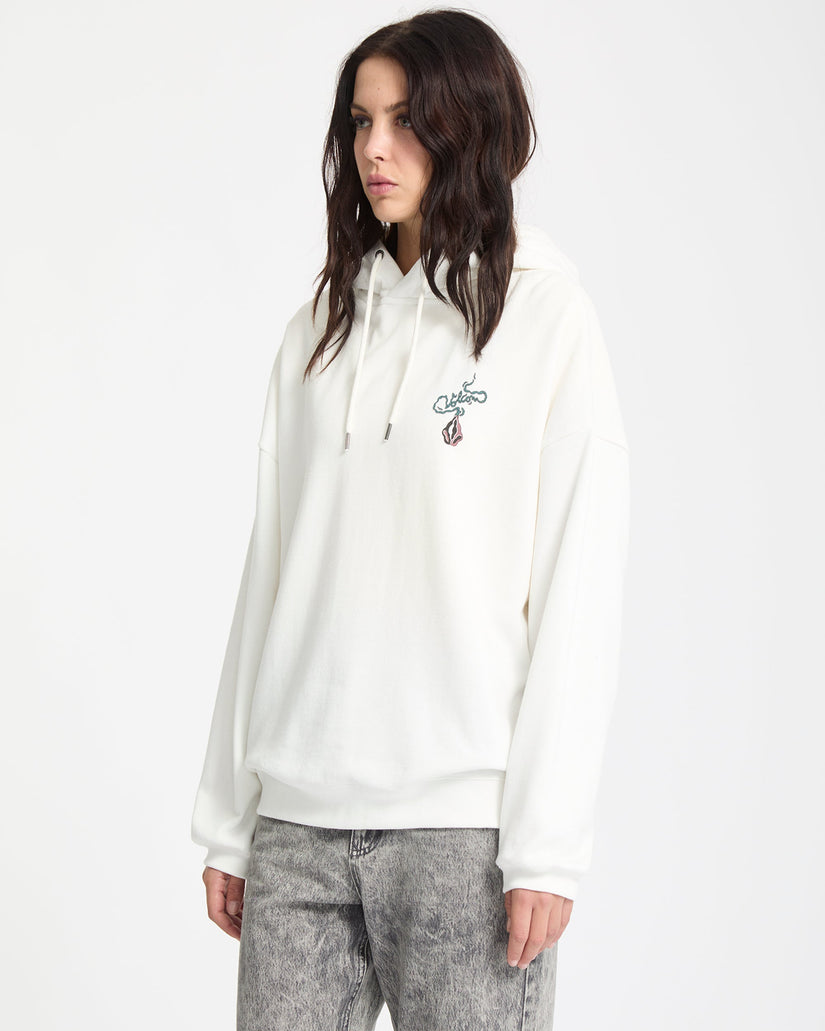 Sudadera Con Capucha Radical Daze - Star White