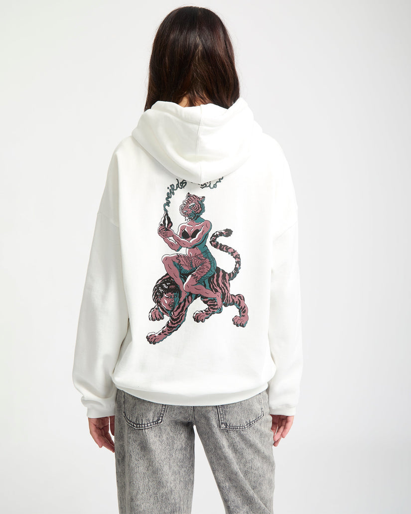 Sudadera Con Capucha Radical Daze - Star White