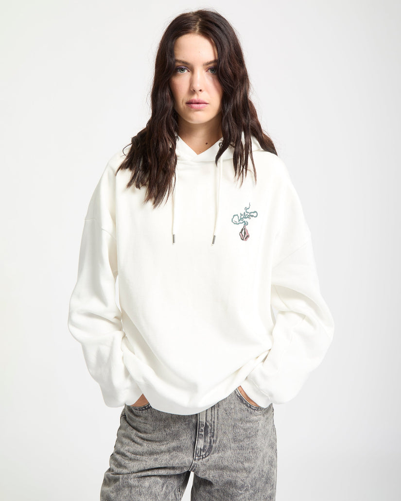 Sudadera Con Capucha Radical Daze - Star White
