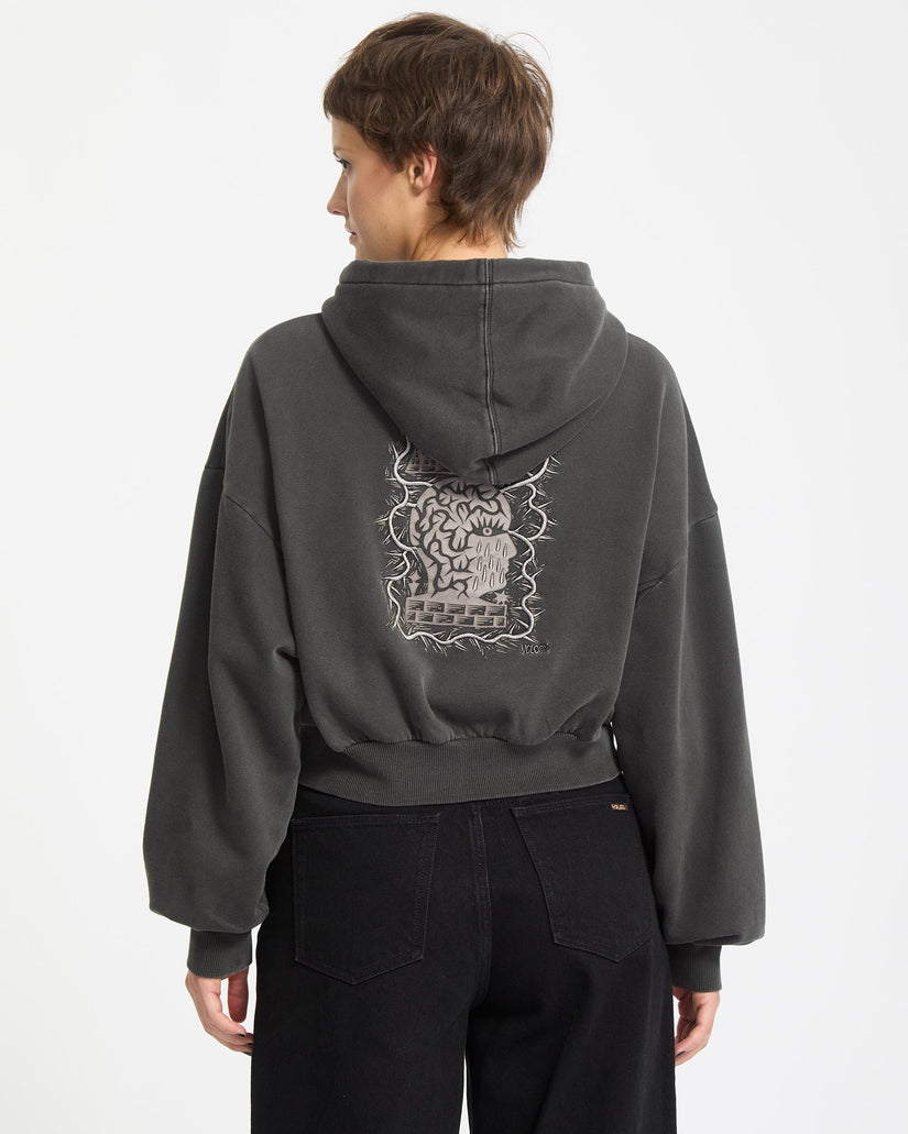 Sudadera Con Capucha Vaderetro - Vintage Black