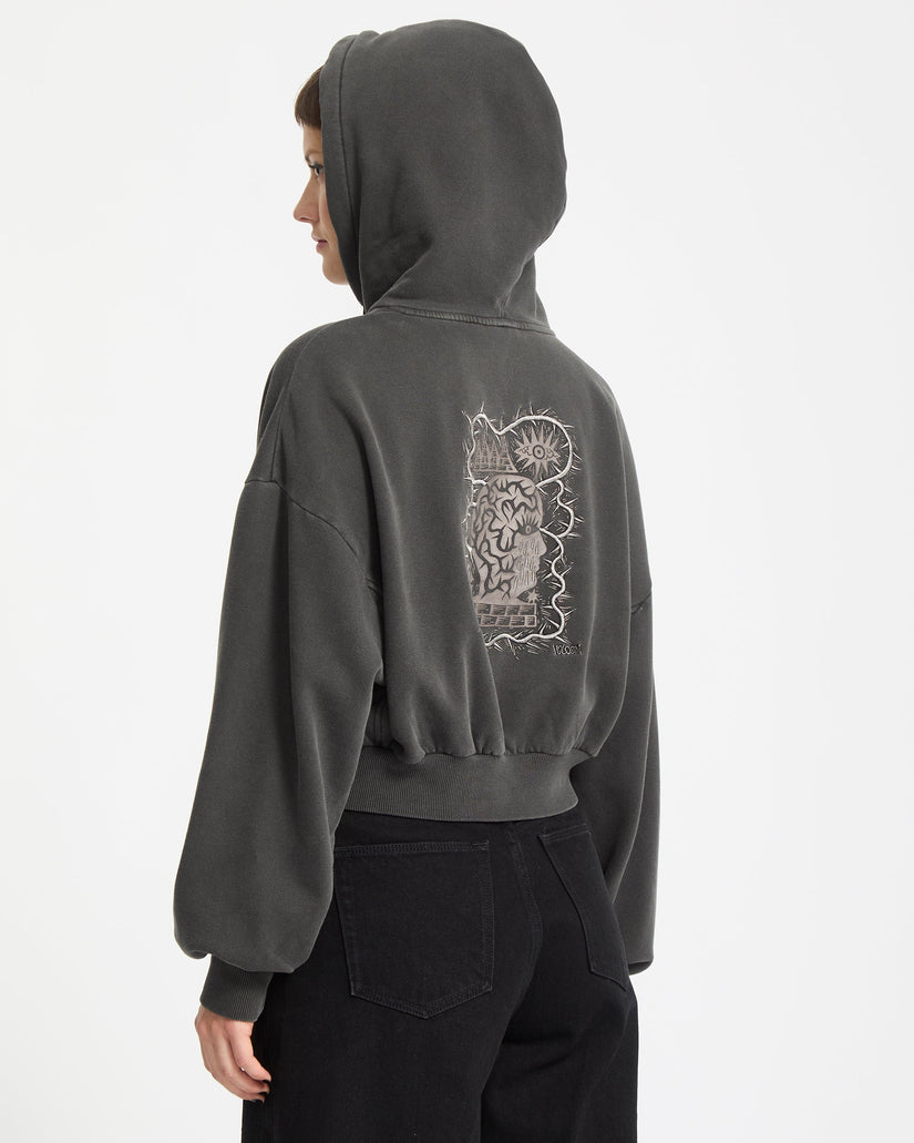 Sudadera Con Capucha Vaderetro - Vintage Black