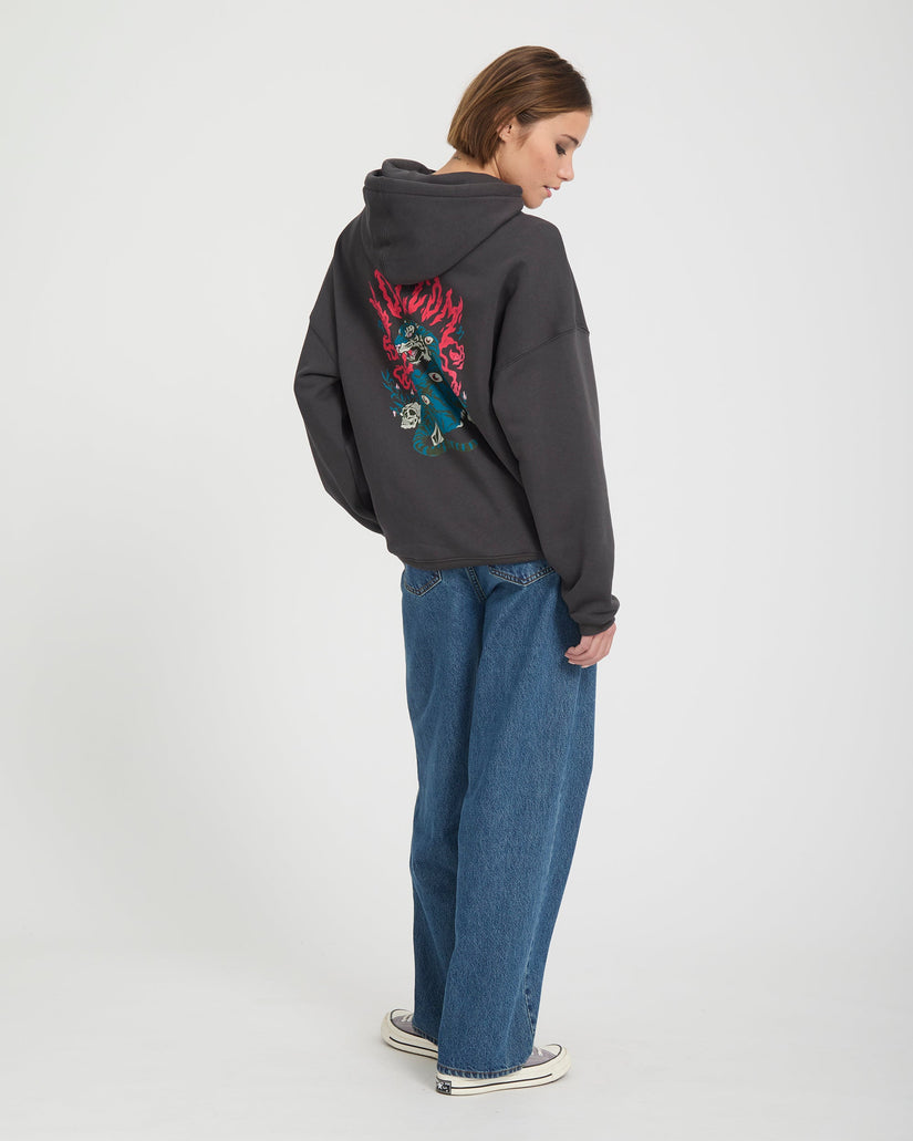 Sudadera con capucha Radical Daze Up - Black
