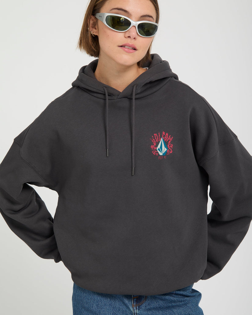Sudadera con capucha Radical Daze Up - Black