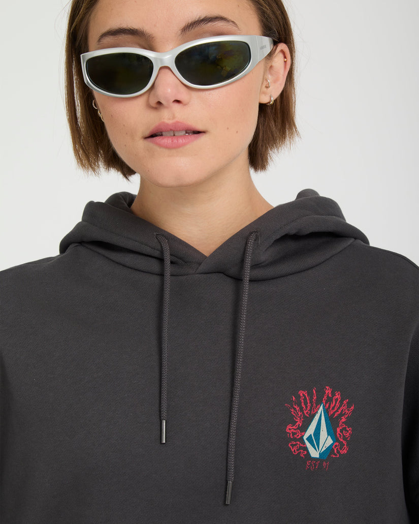 Sudadera con capucha Radical Daze Up - Black