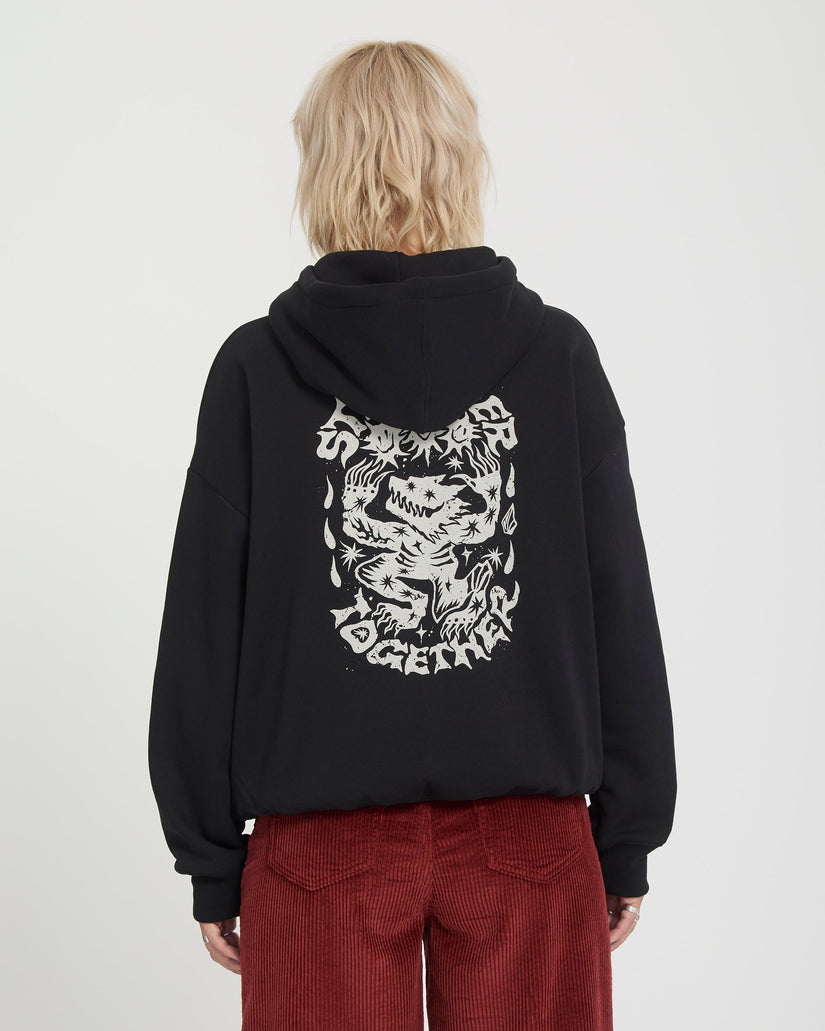 Sudadera con capucha Moove On - Vintage Black