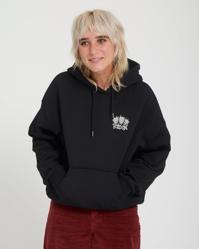 Sudadera con capucha Moove On - Vintage Black
