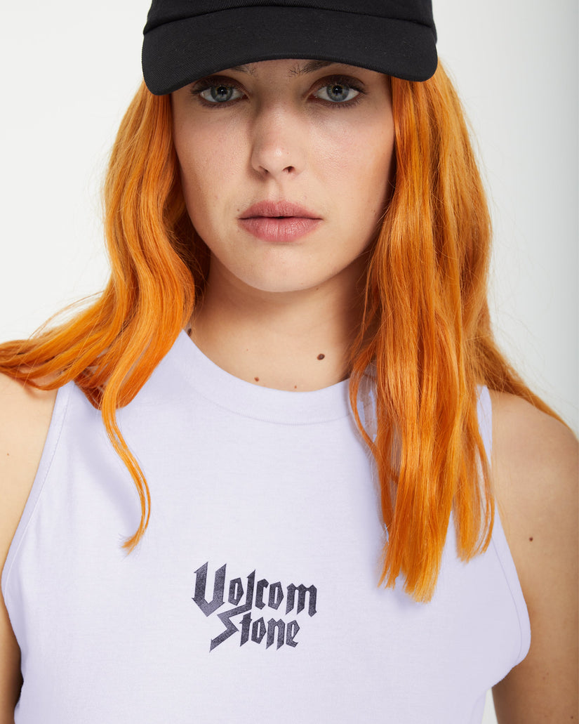Top sin mangas Stoneher - DUSTY LAVENDER